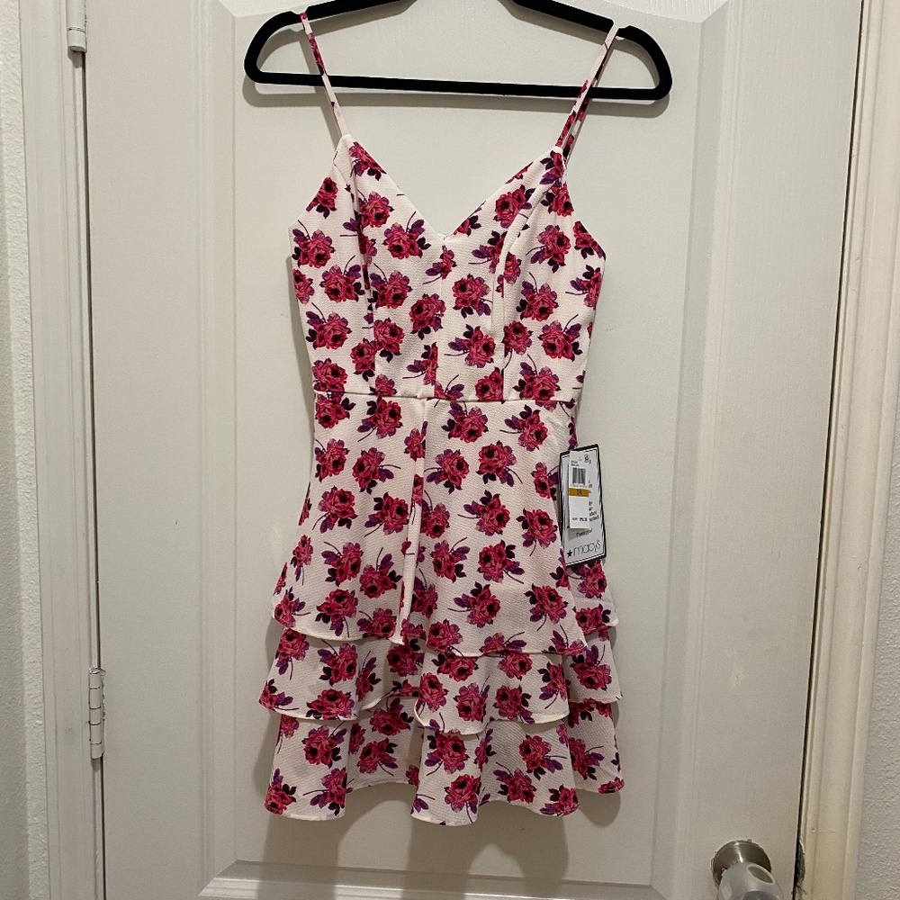 NWT Pink/red Floral Dress